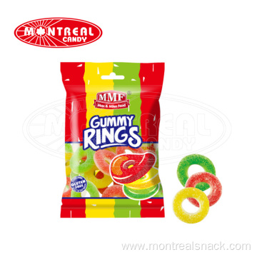 funny gummy rings jelly soft candy